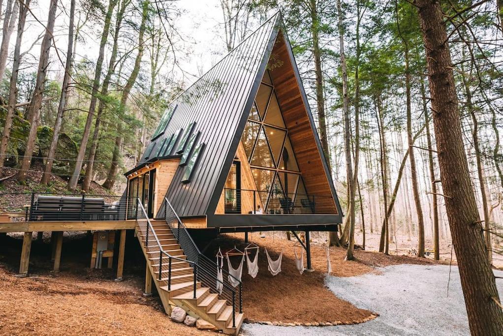 Dunlap Hollow A-Frame Rockbridge 외부 사진