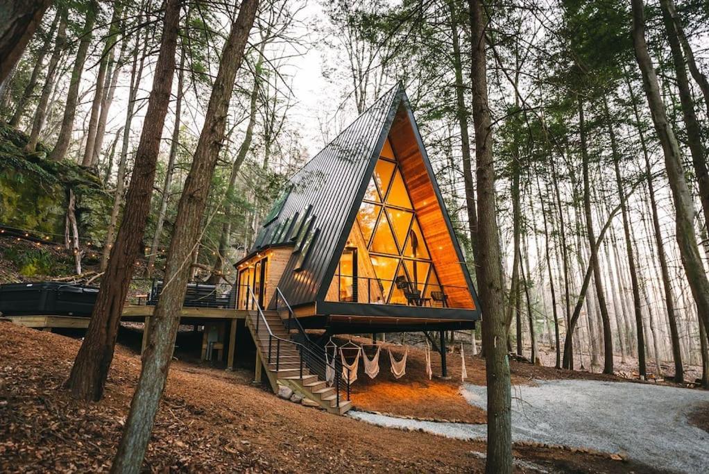 Dunlap Hollow A-Frame Rockbridge 외부 사진
